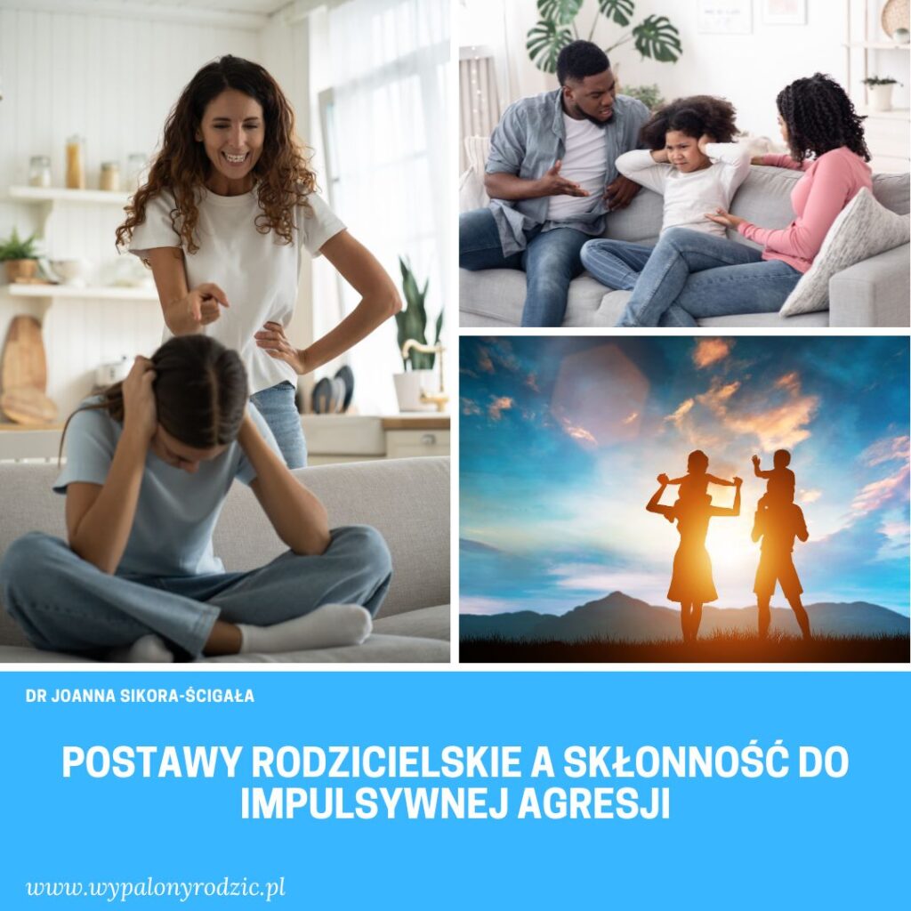 Postawy rodzicielskie a skłonność do impulsywnej agresji Postawy rodzicielskie a skłonność do impulsywnej agresji